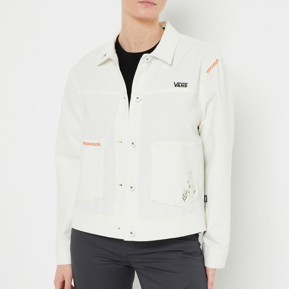 Vans Women's Micro Ditsy Utility Jacket NEW